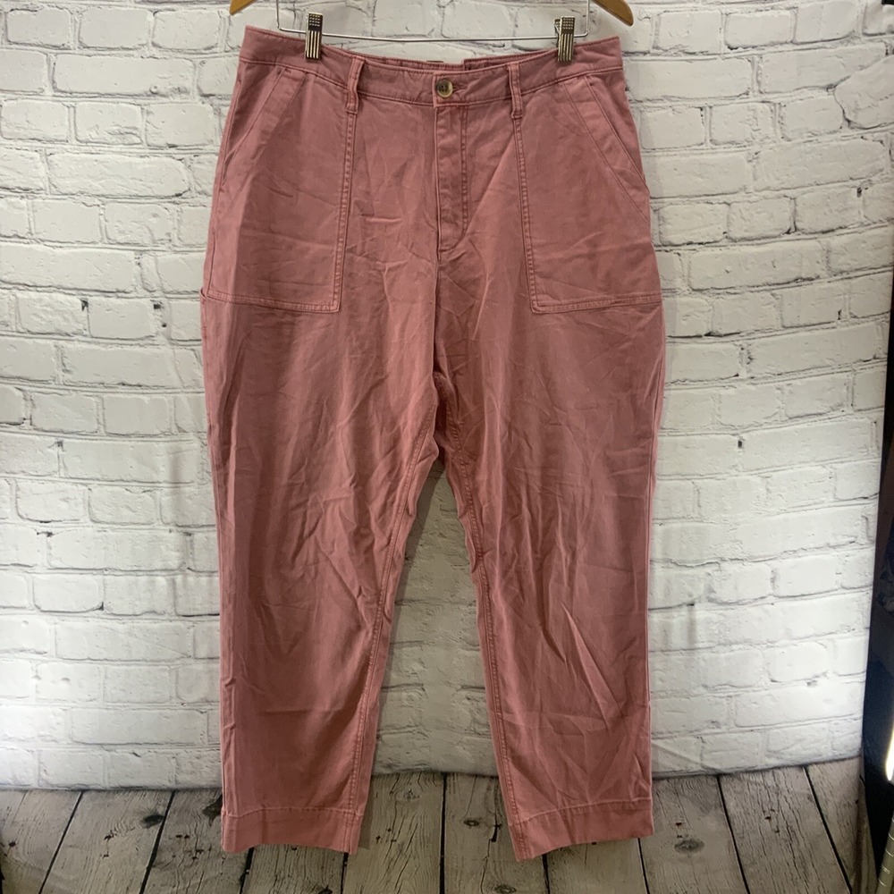 Old Navy‎ Pants Womens Sz 14 Dusty Rose Pink Regular Fit